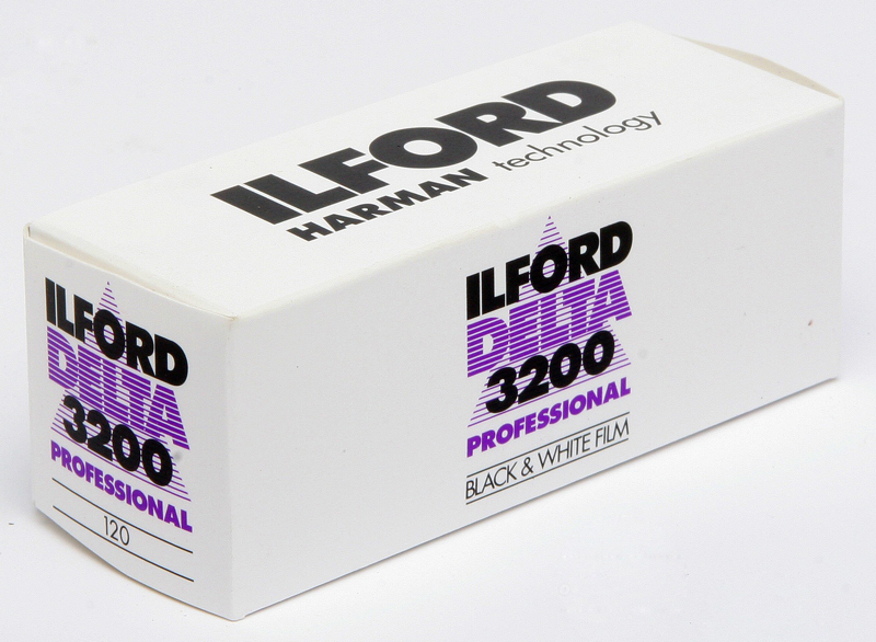 Ilford 3200 Delta 120 0019498921537