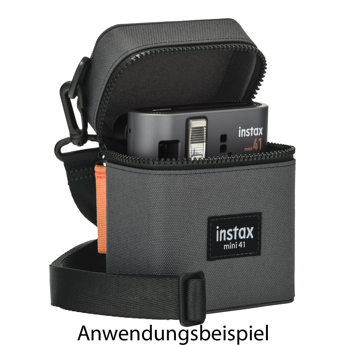 Fujifilm Instax Mini 41 Tasche grau aus strapazier 8720094753713