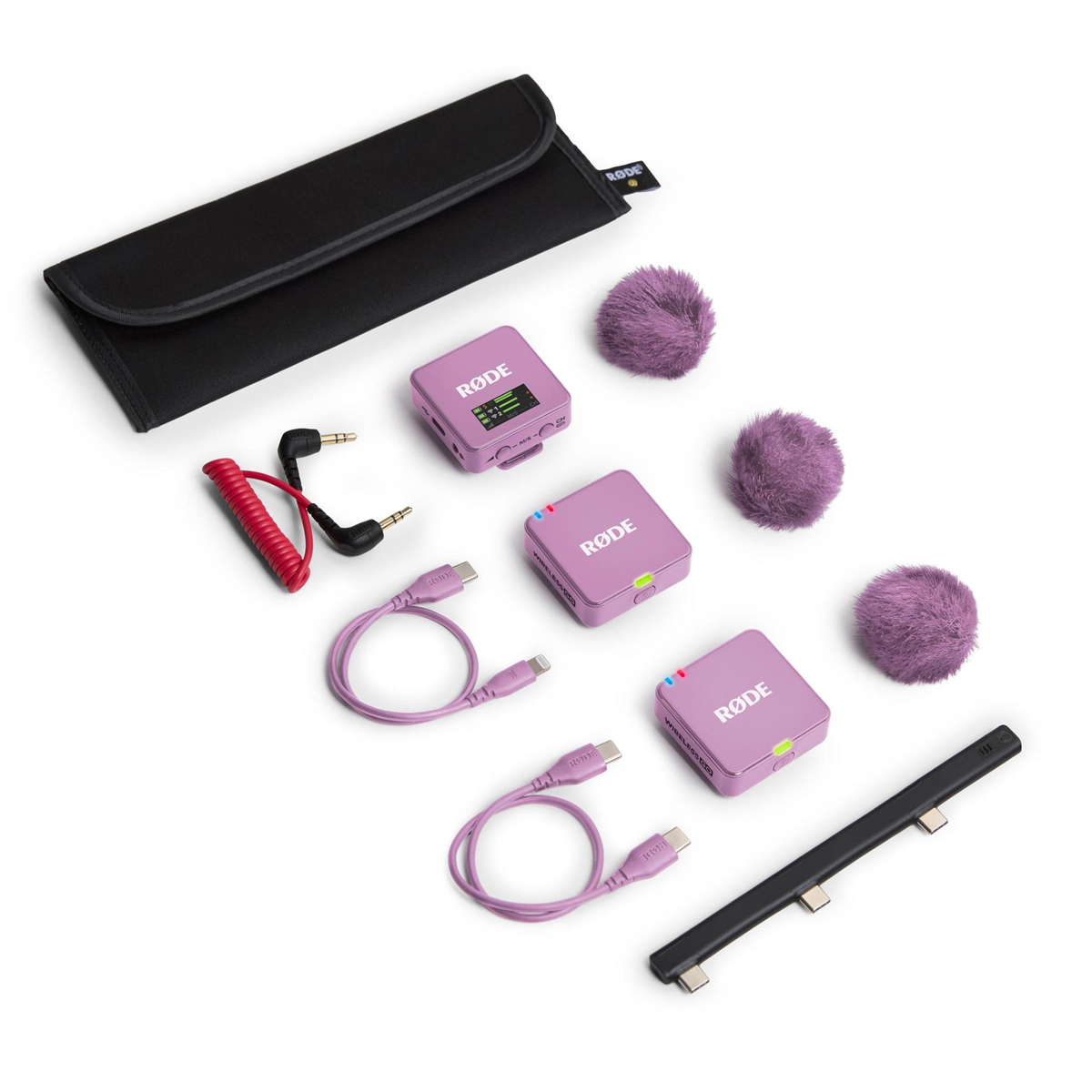 Rode Wireless GO (Gen. 3) lilac, 2-Kanal Mikrofonsystem, digital, drahtlos 0698813016709