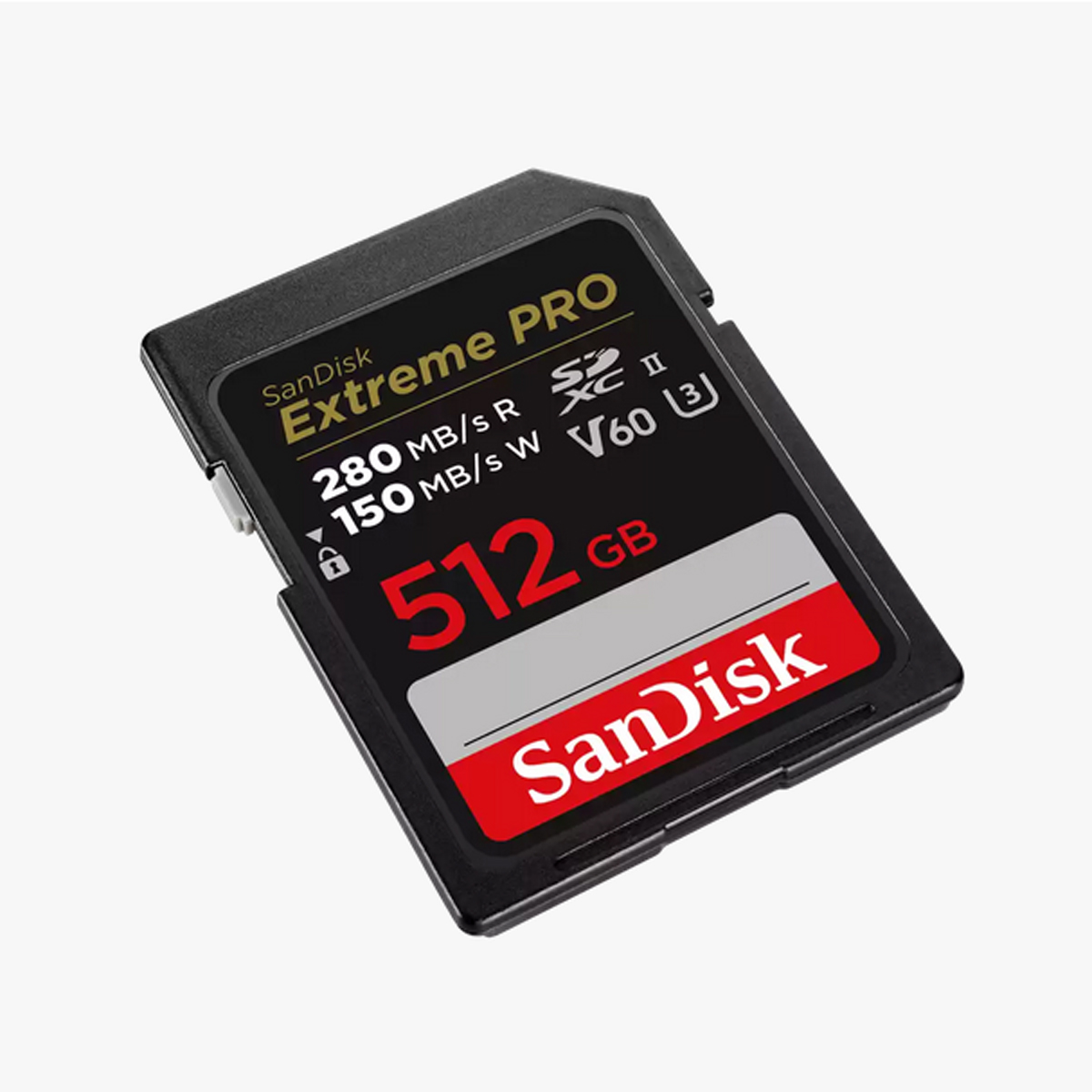 SanDisk 512 GB SDXC Extreme PRO 150MB/s V60 UHS-II 0619659202156