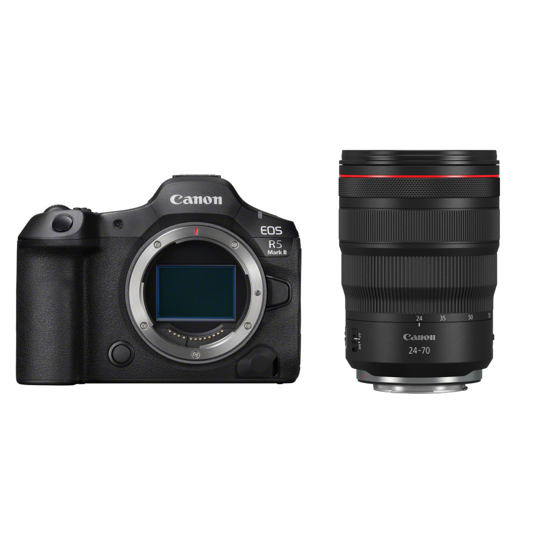 Canon EOS R5 Mark II Body Set mit RF 2,8/24-70mm L