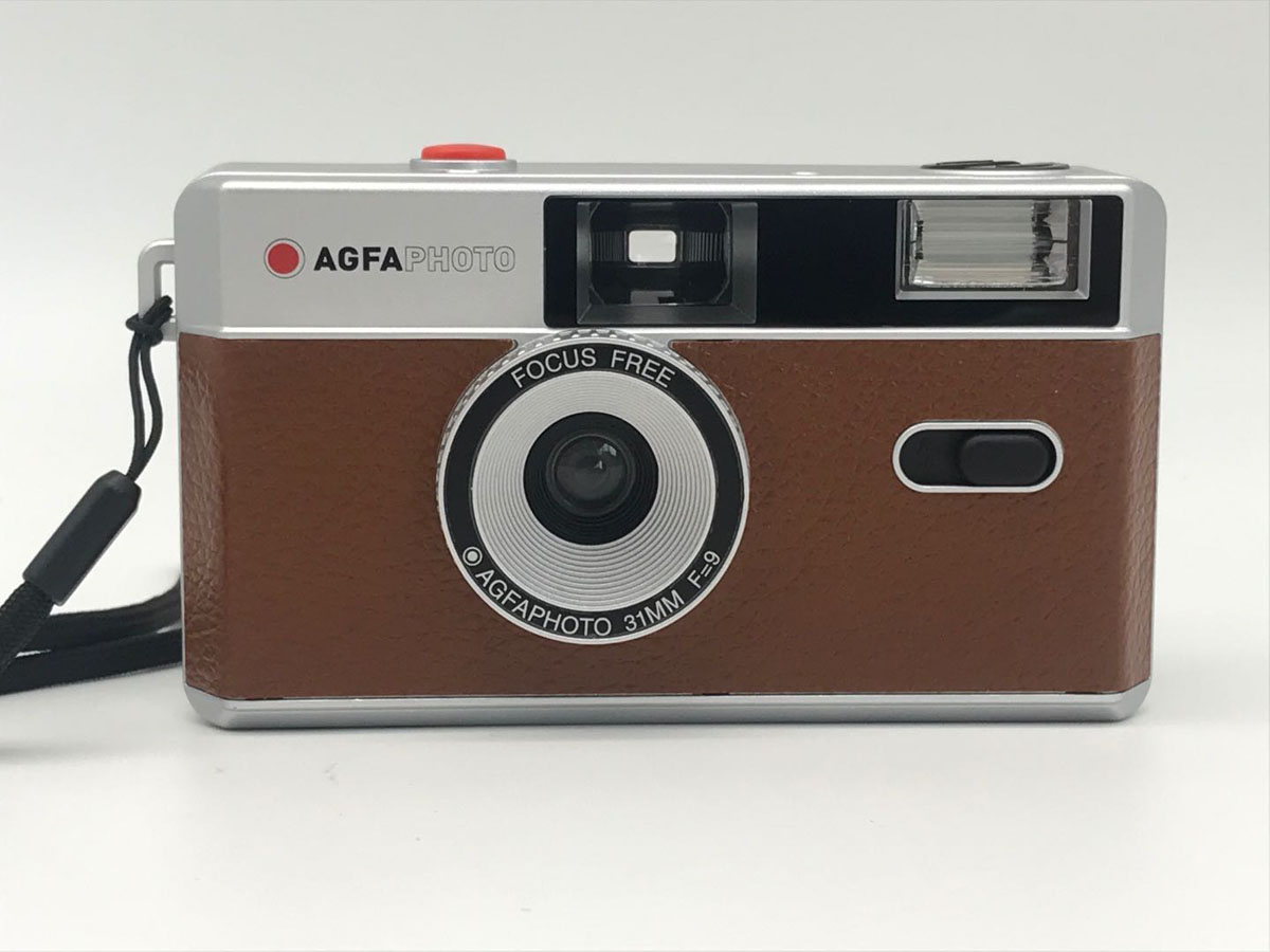 AgfaPhoto Reusable Photo Camera brown, analoge Kle 4250255104251