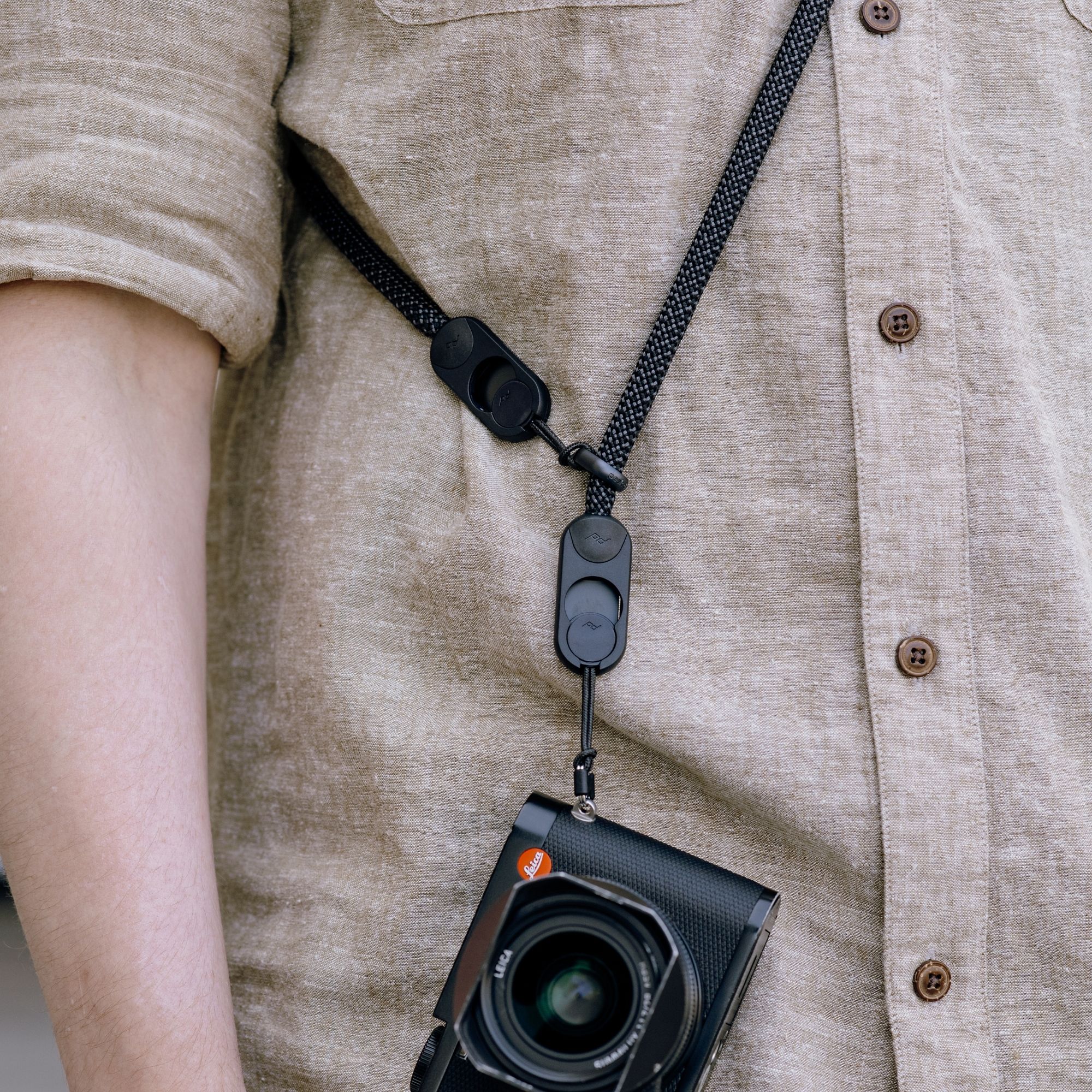 Peak Design Form Rope Camera Strap Standard - Black Peak Design Form Rope Camera Strap Standard - Black