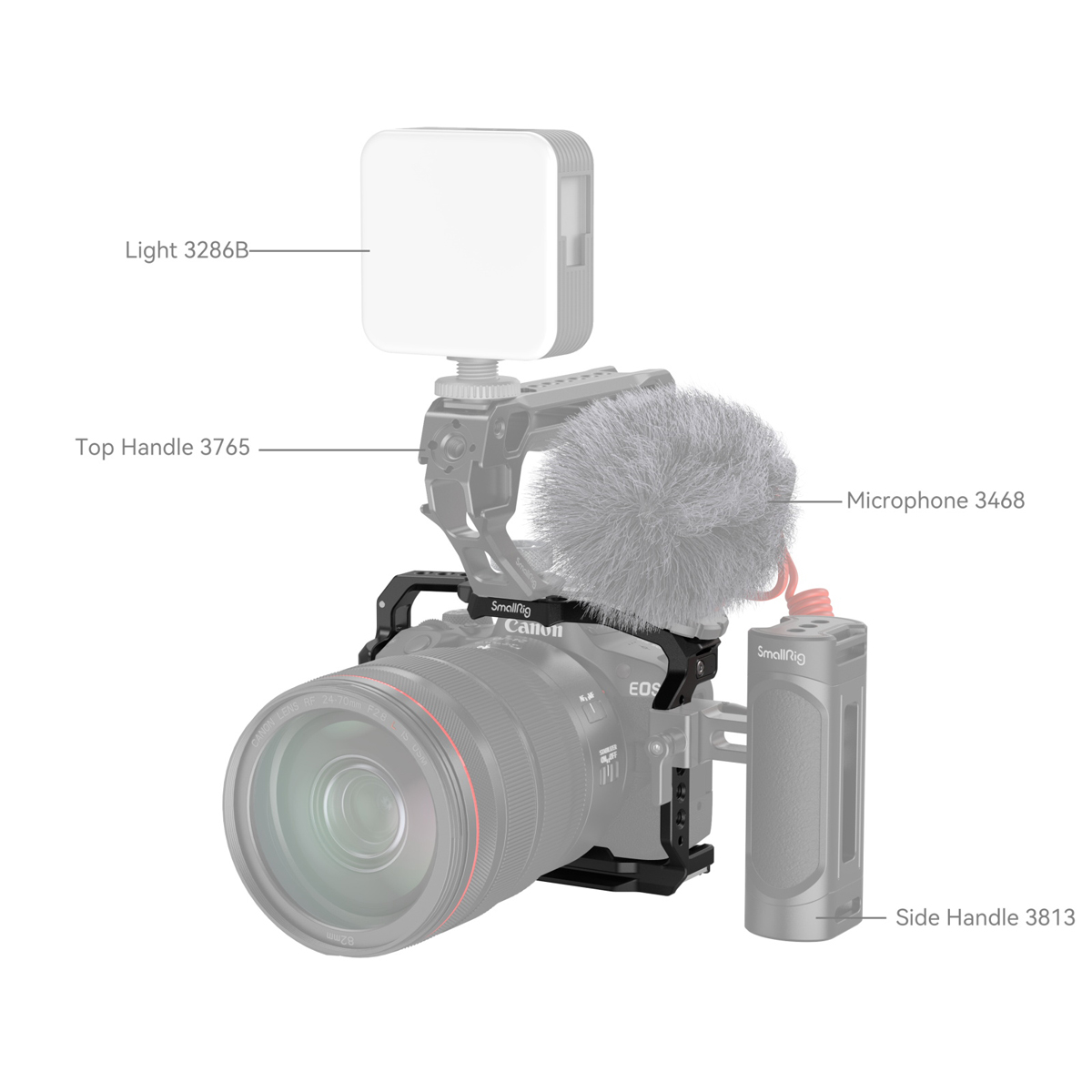 SmallRig 4214 Cage für Canon EOS R50 6941590012780