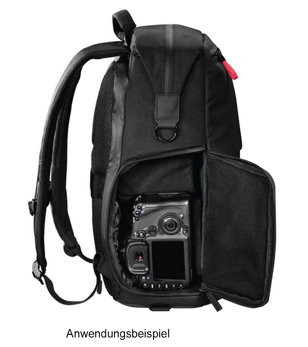 Hama Rucksack, Matera 200, schwarz 4047443483973