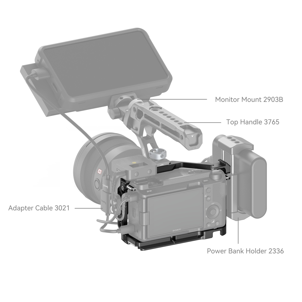 SmallRig 4256 Cage Sony ZV-E1 6941590013329