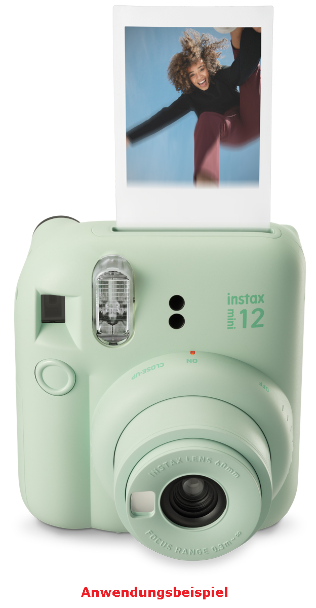 Fujifilm Instax mini 12 mint-green Sofortbildkamera 4547410489088