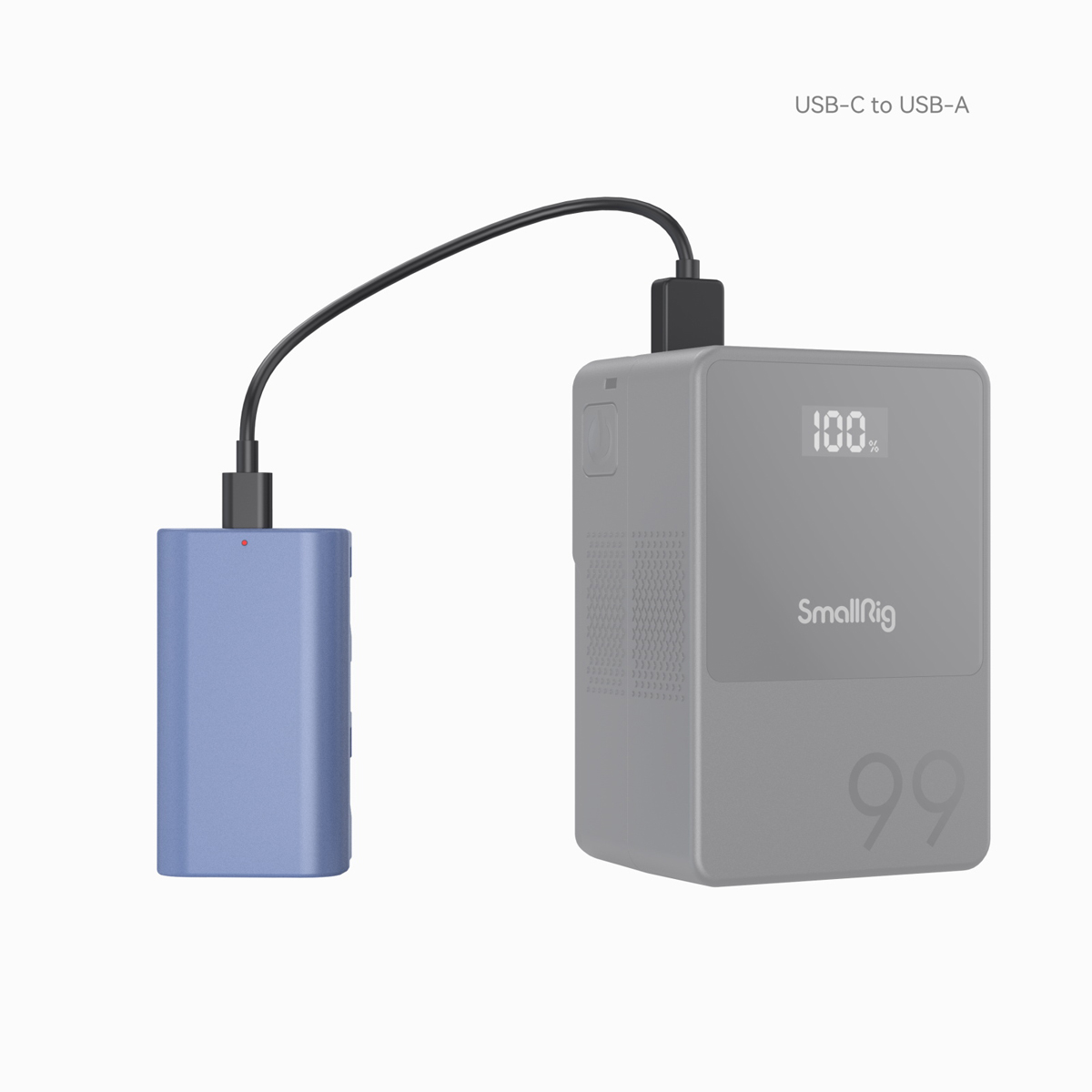 SmallRig 4331 NP-FW550 USB-C (Sony) aufladbare Kam 6941590014029