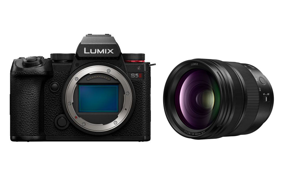 Panasonic Lumix S5 II Set mit Lumix S-E 2,8/24-60mm OIS Panasonic Lumix S5 II Set mit Lumix S-E 2,8/24-60mm OIS