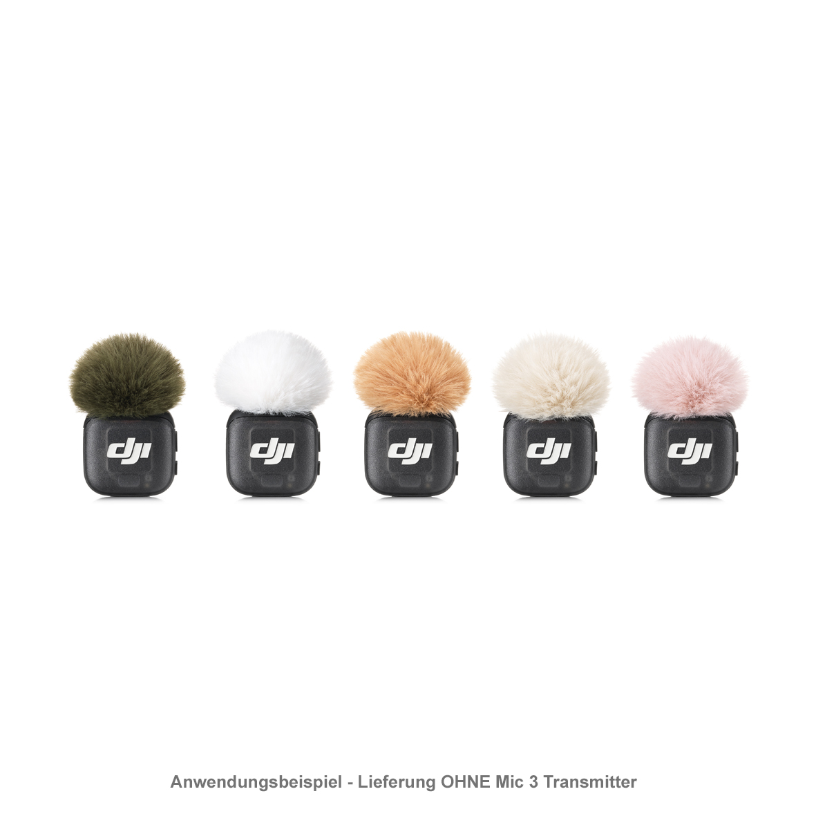 DJI MIC 3 Multi-Color Windschutz 6937224120235