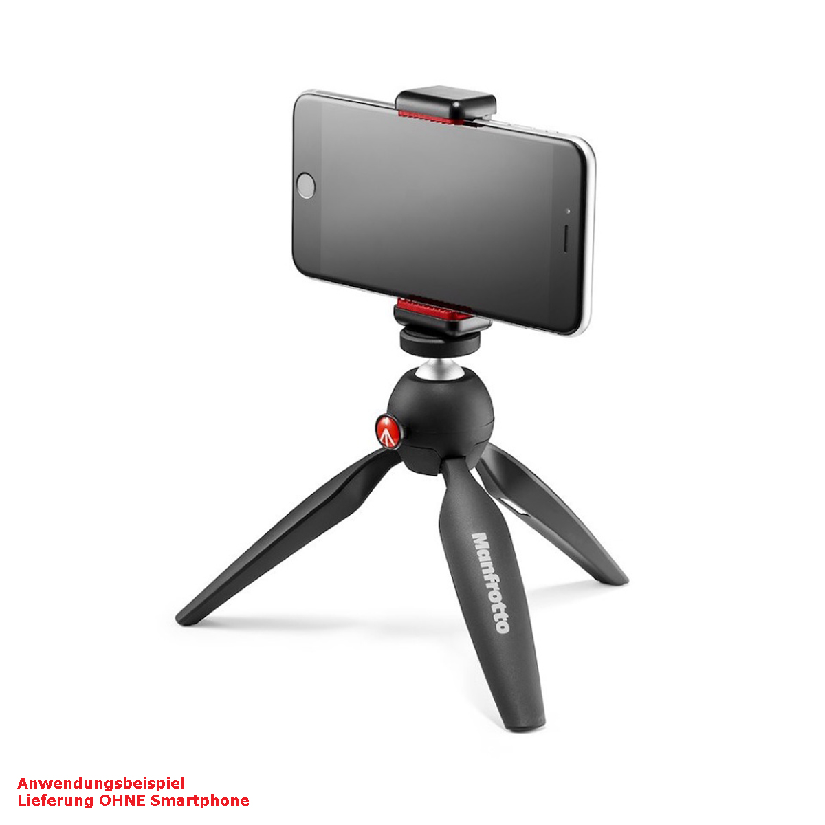 Manfrotto PIXI Mini-Stativ mit Smartphone-Klemme s 8024221727661