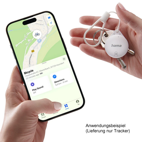 Hama Item Finder für Apple "Wo ist"- App Bluetooth 4047443516800