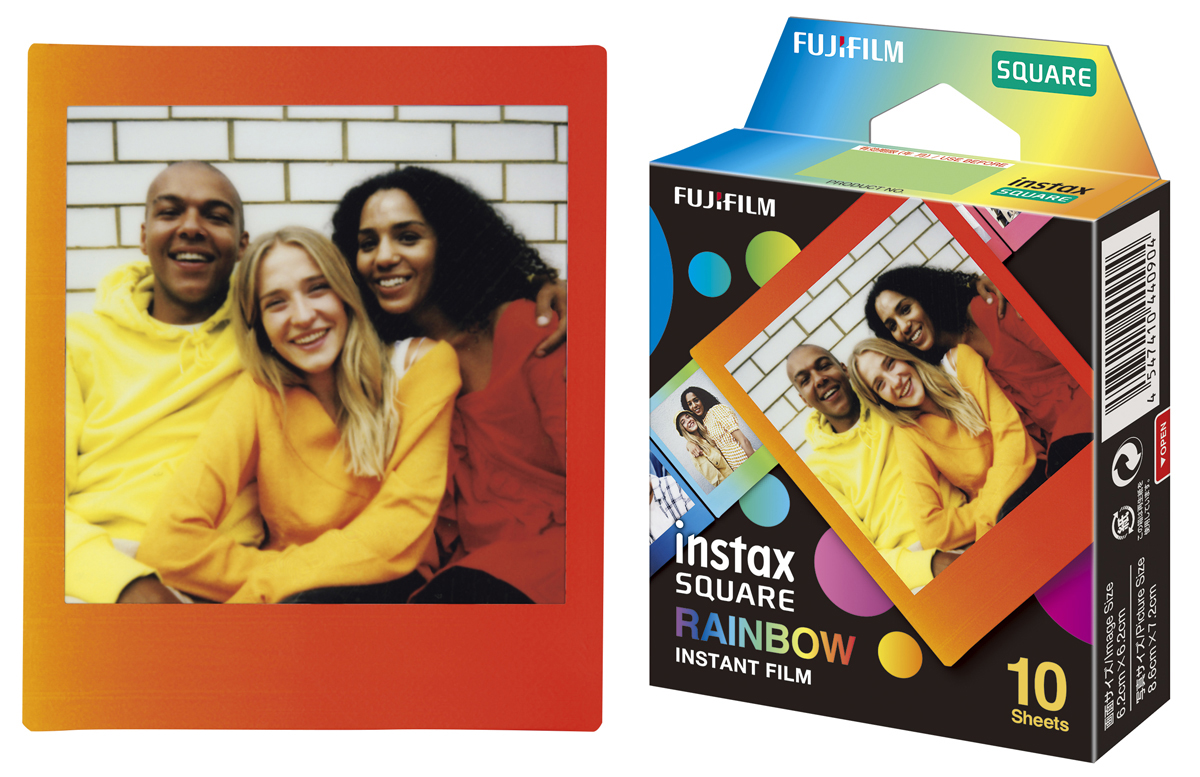 Fujifilm instax Square Film Rainbow 4547410440904
