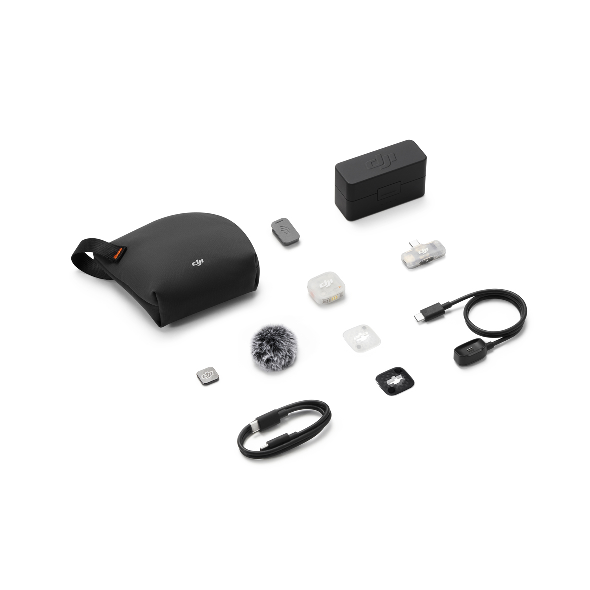 DJI MIC Mini 2S (1 TX+1 Mobile RX+Charg. Case), Empfänger, Sender, Ladeschale DJI MIC Mini 2S (1 TX+1 Mobile RX+Charg. Case), Empfänger, Sender, Ladeschale