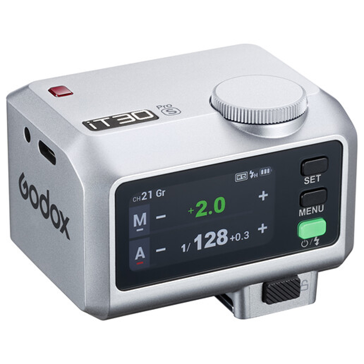 Godox iT30Pro N silver TTL-Blitzgerät für Nikon, w