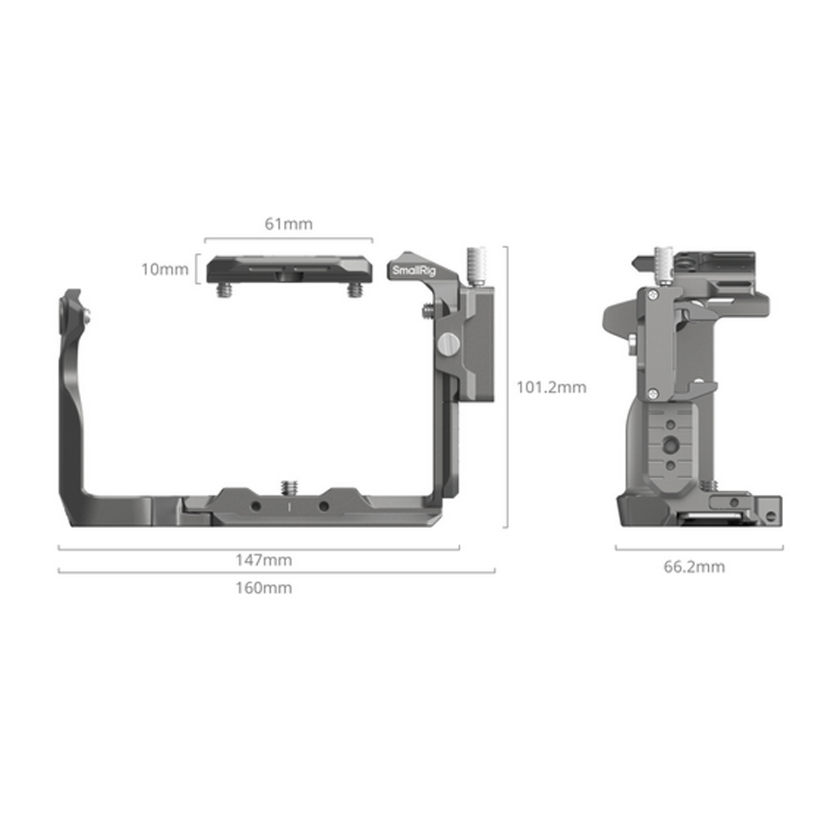 SmallRig 4770 HawkLock QR Cage Kit für Sony FX3 / FX30 6941590018119