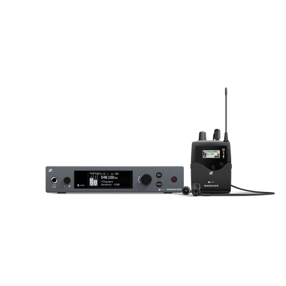 Sennheiser ew IEM G4-G, drahtloses Stereo InEar Mo 4044155262629
