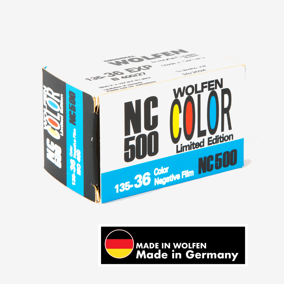 ORWO Wolfen NC500 Negativ-Farbfilm, 135-36 4260596030027
