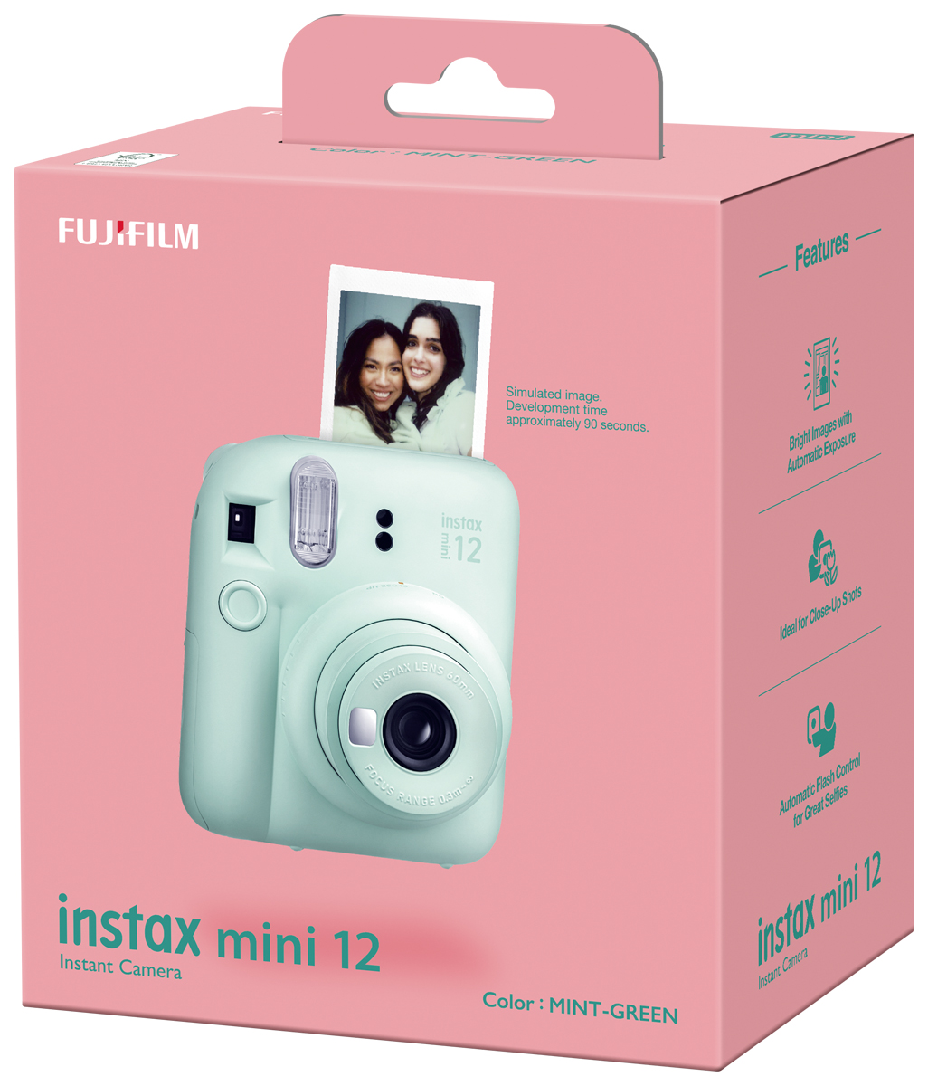 Fujifilm Instax mini 12 mint-green Sofortbildkamera 4547410489088