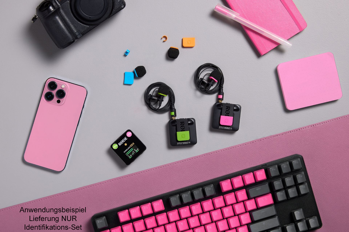 Rode Colors 3 Indentifikationsset für Wireless Go II und Lavalier GO II
