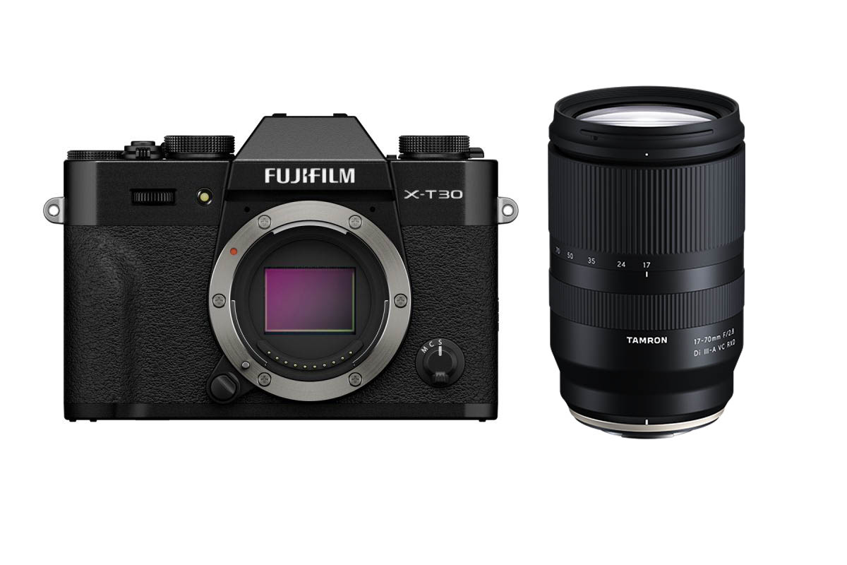 Fujifilm Fuji X-T30 III Set mit Tamron 17-70mm F/2.8 Di III-A VC RXD