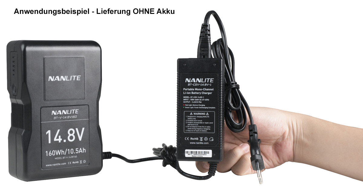 Nanlite BT-CGV-14.8V-1 Ladegerät 4001072038935