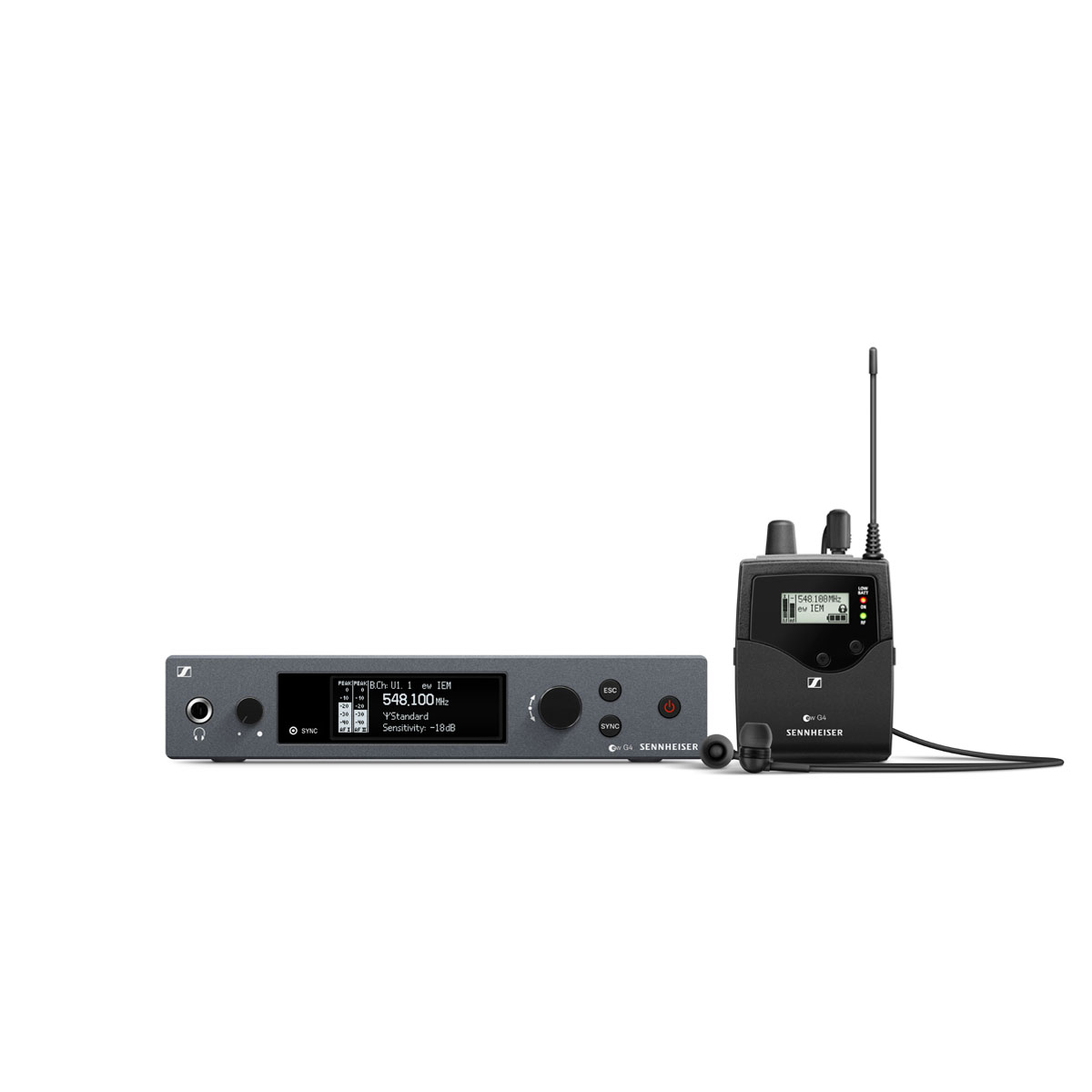 Sennheiser ew IEM G4-E, drahtloses Stereo InEar Mo 4044155265965