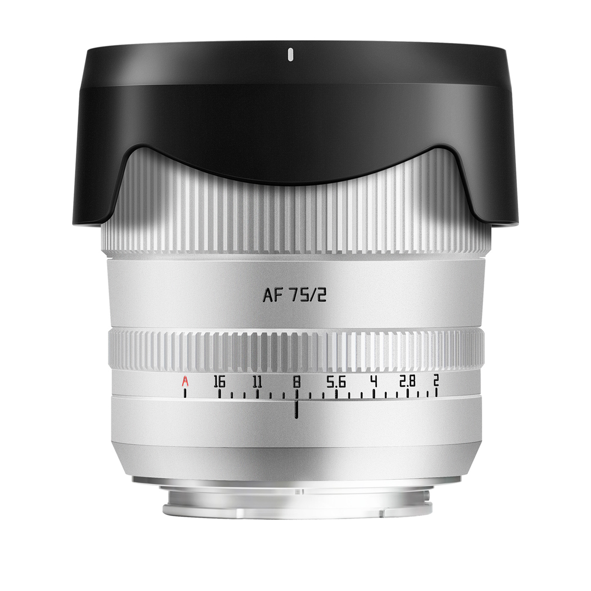 TTARTISAN AF 2/75 mm, Sony FE FF silber, Objektiv