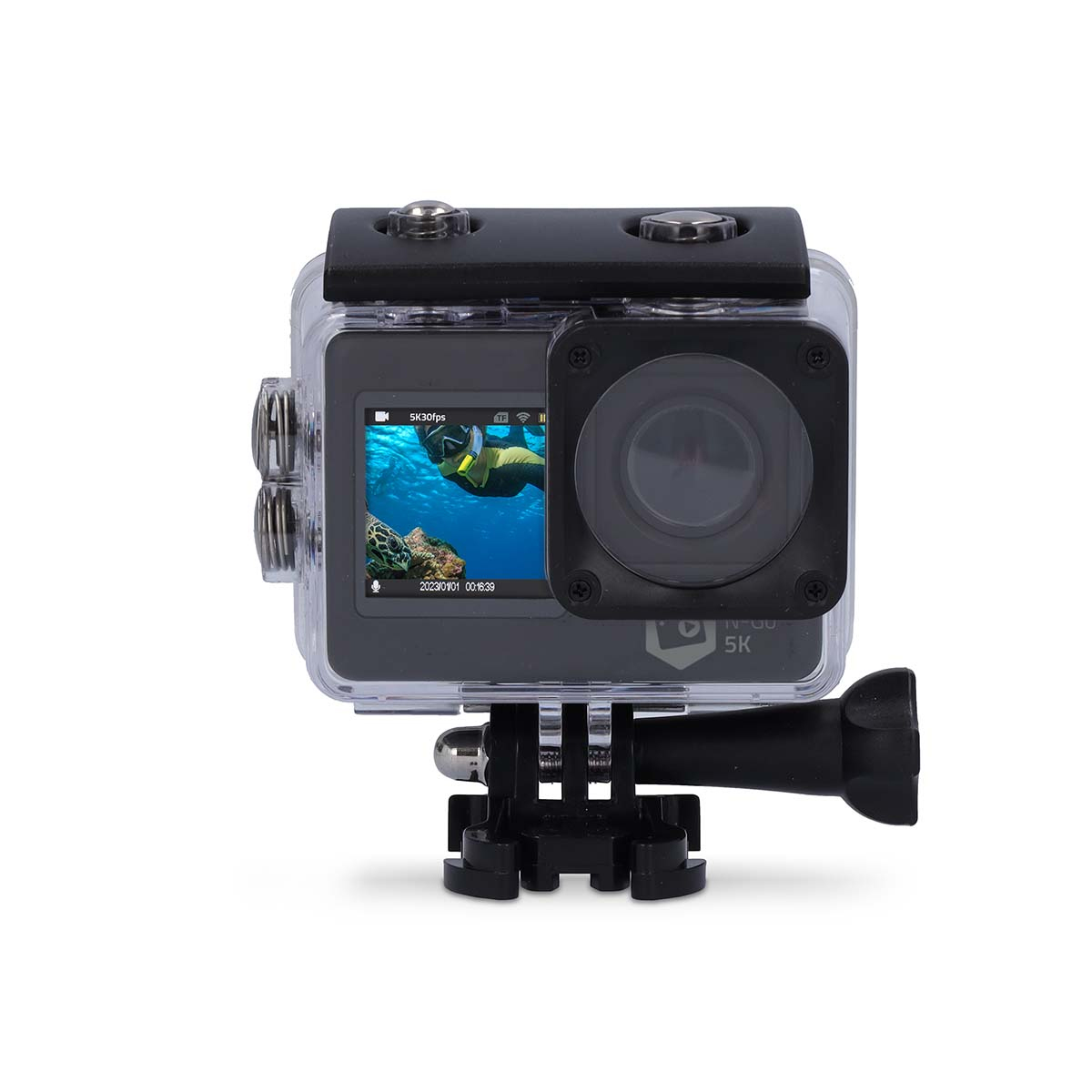 Nedis 5K Dual-Screen HD-Actioncam schwarz Nedis 5K Dual-Screen HD-Actioncam schwarz