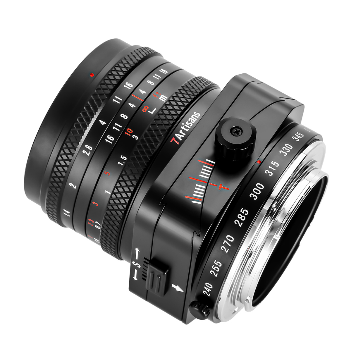 7Artisans 1,4/50 mm für MFT schwarz, Tilt Shift Ob 6971835485529