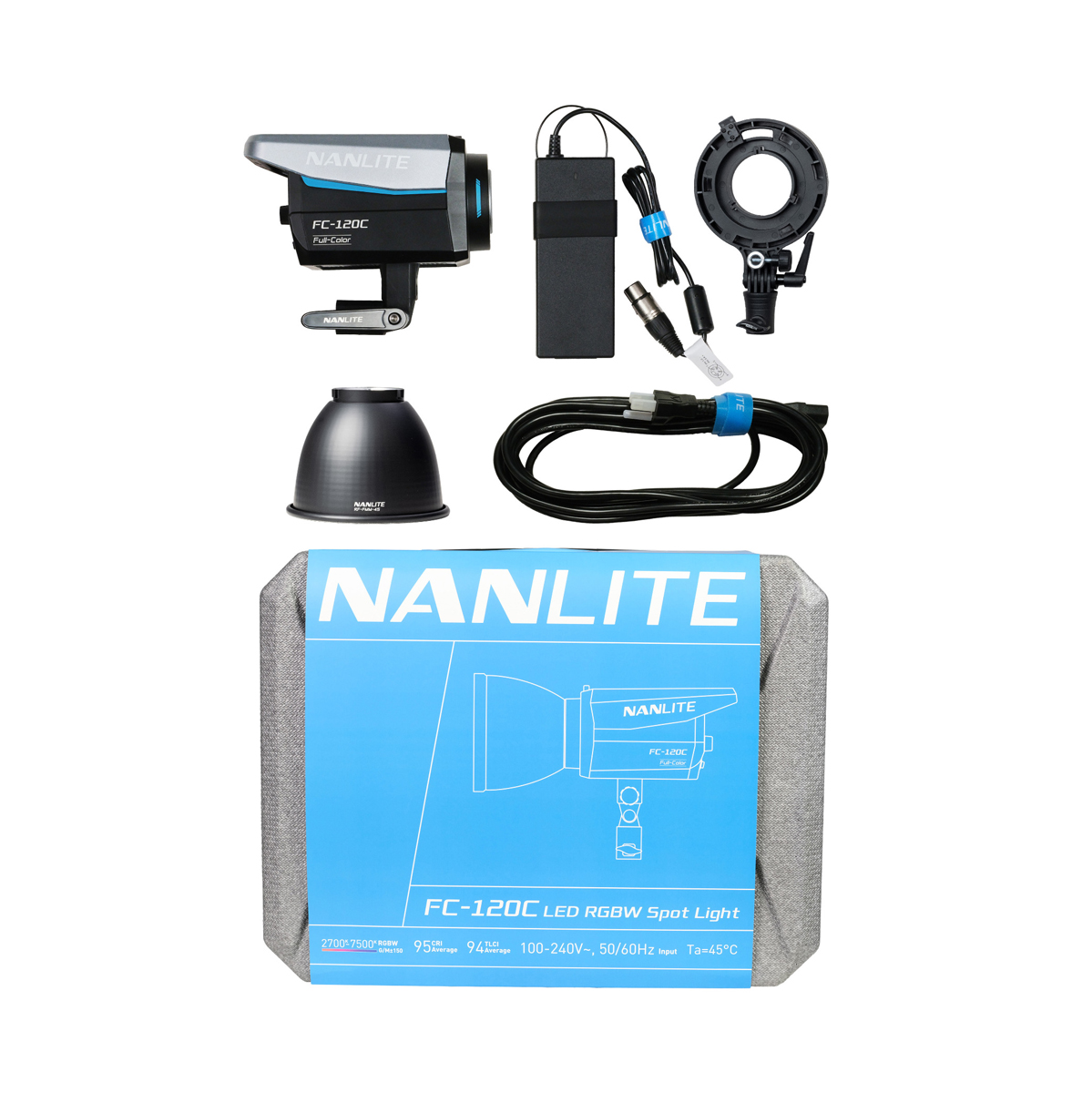 Nanlite FC-120C Full-Color Reportage- und Studio-Scheinwerfer 6949987427308