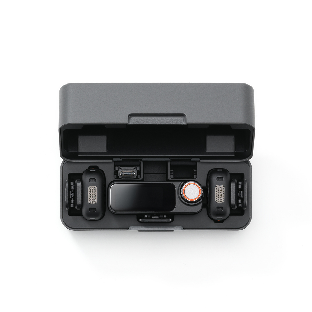 DJI MIC 3 (2 TX + 1 RX + Charging Case) 2 Sender+1 Empfänger, Funkmikrofonsystem 6937224116344