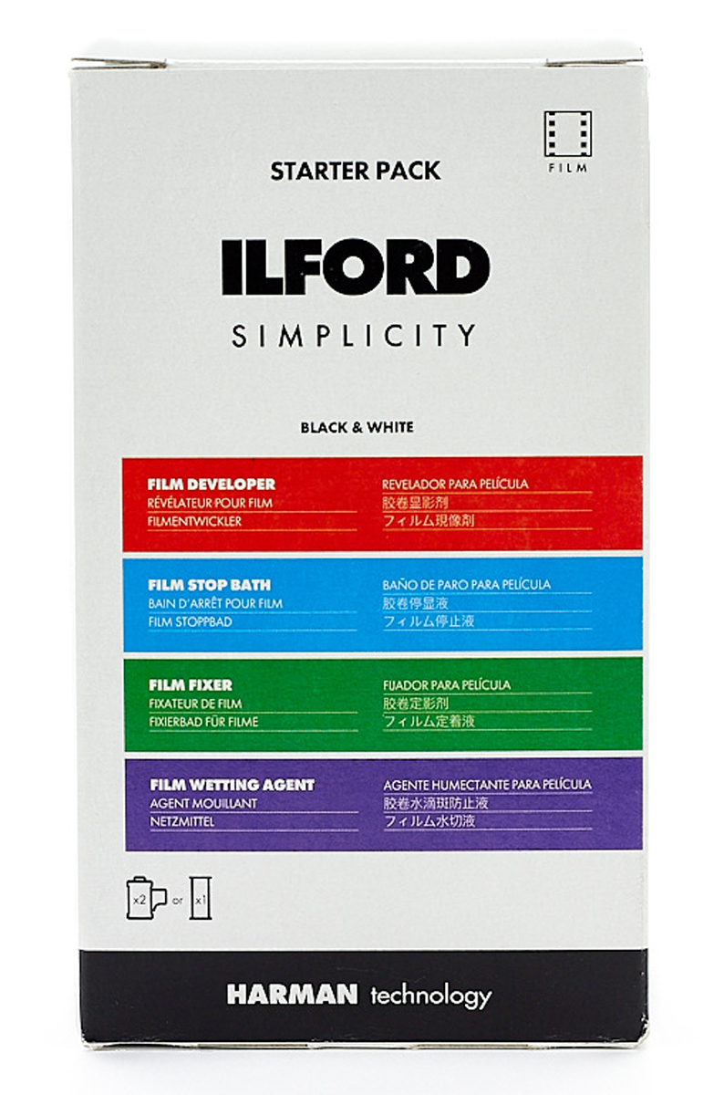 Ilford Simplicity Starter Kit SW-Filmentwicklung 0019498178849